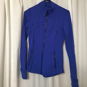 Lululemon blue define jacket size 4